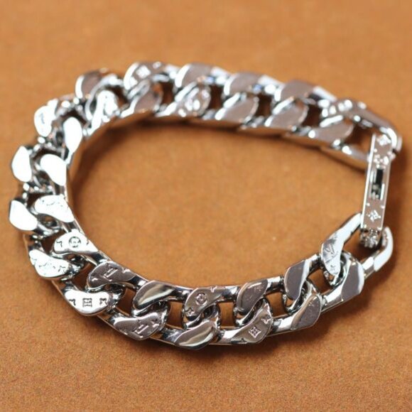 Louis Vuitton Cuban men's bracelet - Picture 2 of 5